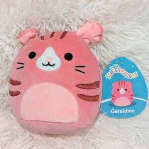 Squishmallows 6" Geraldine the Scottish Fold Cat NWT